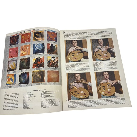 Walter T Foster How to Draw & Paint Flowers Landscapes Seascapes Vintage Lot - Picture 5 of 8